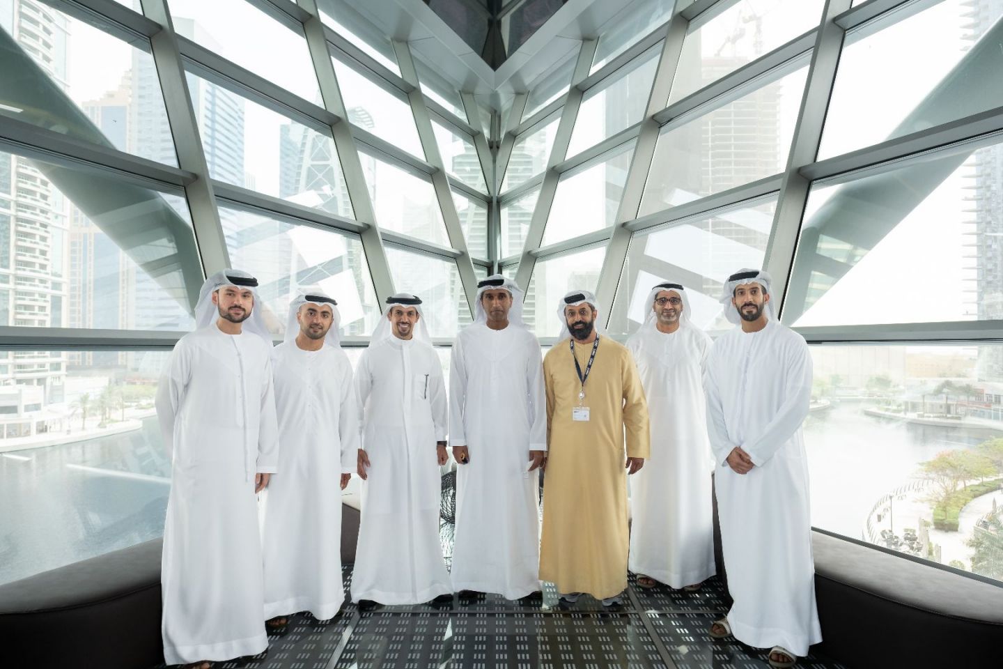 4_HE_Visit_to_Almas DMCC Welcomes HE Abdulla Al Basti to its Headquarters and Trade Facilities In Dubai